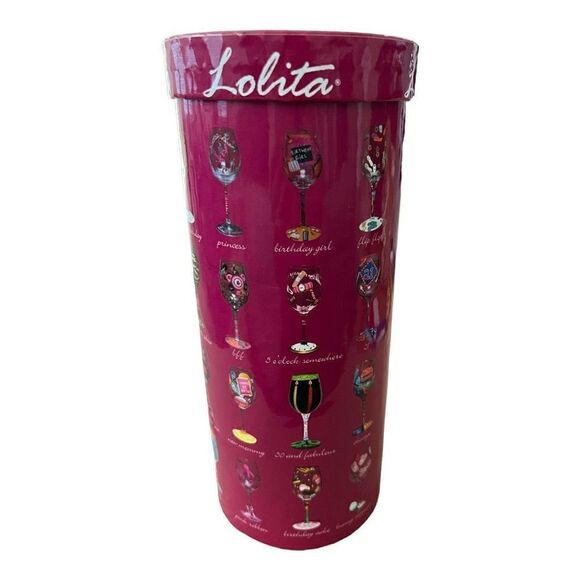 Lolita - Mommy’s‎ Time Out - Hand Painted Wine Glass - Picture 9 of 10